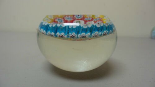 ムラノ　ミルフィオリガラス　ペーパーウェイト