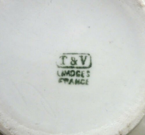 アンティーク　リモージュ　ティーカップ  ソーサー　ピッカード画家