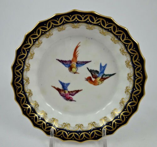 アンティーク　ロイヤルウースター　デミタスカップ　ソーサー　鳥