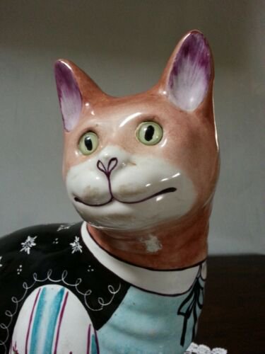 エミールガレ　木製　猫 エミール・ガレ 「猫型置物」 | | アトリエ・ブランカ