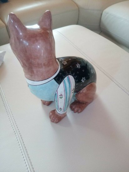 エミールガレ(galle)　初期作品　猫の陶磁器置物　希少品