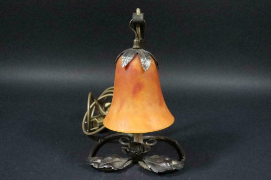 ドームナンシー （ドーム兄弟）アンティークランプ 　常夜灯