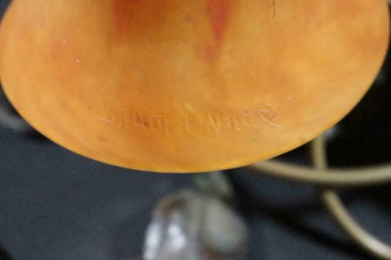 ドームナンシー （ドーム兄弟）アンティークランプ 　常夜灯