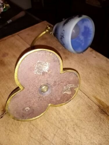 エミールガレ 杉の実のアンティークテーブルランプ