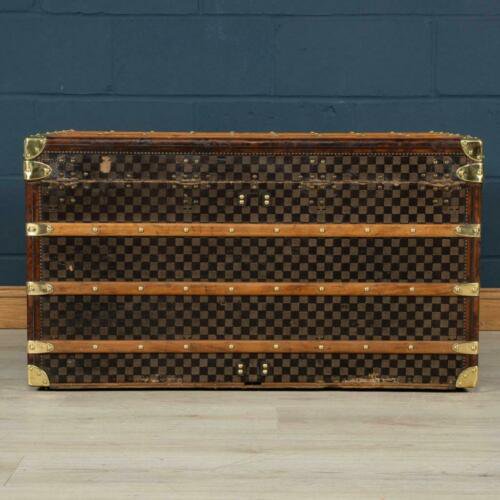 アンティーク 20世紀 ルイ・ヴィトン トランク ダミエ・キャンバス パリ 1900年代