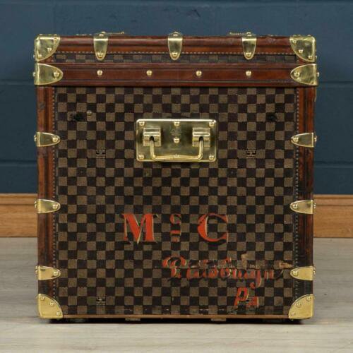 アンティーク 20世紀 ルイ・ヴィトン トランク ダミエ・キャンバス