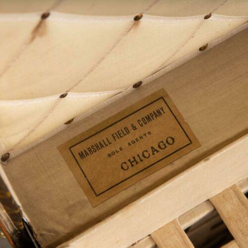 アンティーク 20世紀 ルイ・ヴィトン キューブトランク モノグラムキャンバス パリ 1900年代