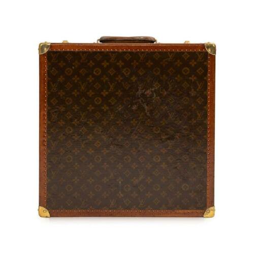 アンティーク 20世紀 ルイ・ヴィトン ハットトランク モノグラムキャンバス パリ 1920年代
