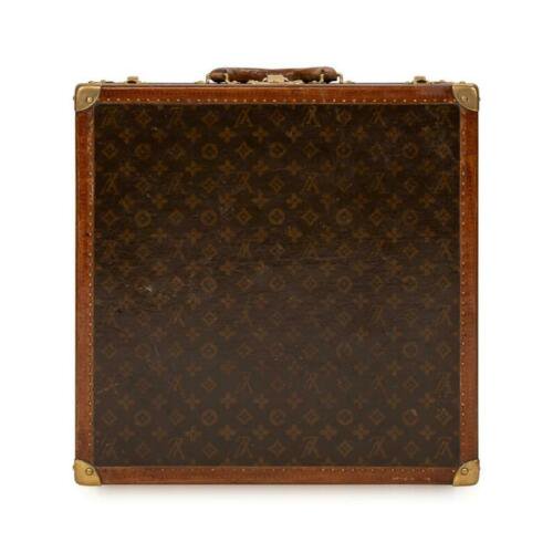 アンティーク 20世紀 ルイ・ヴィトン ハットトランク モノグラムキャンバス パリ 1920年代