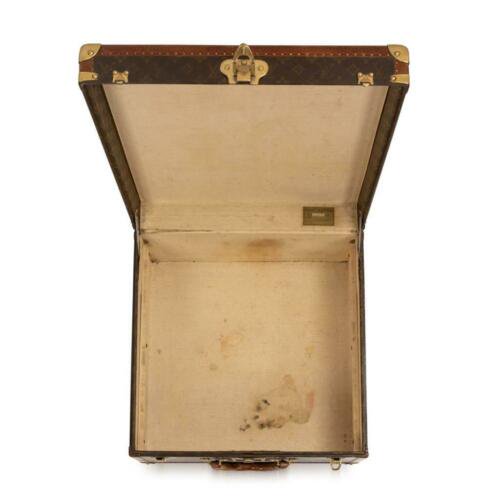 アンティーク 20世紀 ルイ・ヴィトン ハットトランク モノグラムキャンバス パリ 1920年代