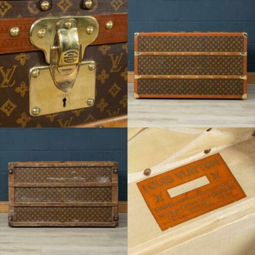 アンティーク 20世紀 ルイ・ヴィトン カリアートランク モノグラムキャンバス パリ 1920年代