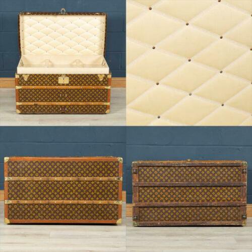 アンティーク 20世紀 ルイ・ヴィトン キャビントランク モノグラムキャンバス パリ 1920年代