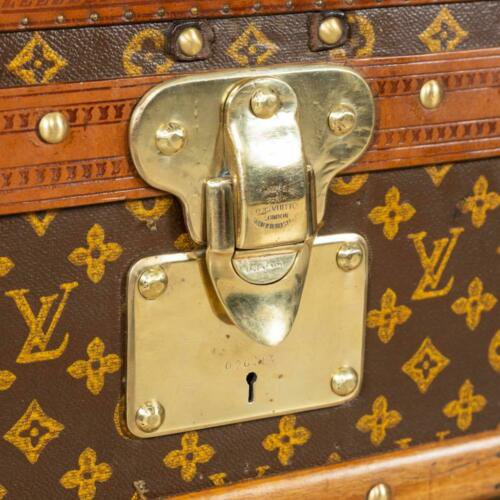 アンティーク 20世紀 ルイ・ヴィトン キャビントランク モノグラムキャンバス パリ 1920年代