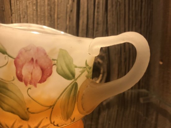 ドームナンシー（ドーム兄弟） スイートピーの花の水差し