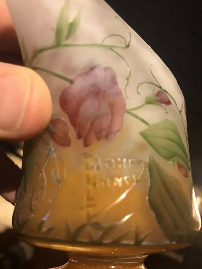 ドームナンシー（ドーム兄弟） スイートピーの花の水差し