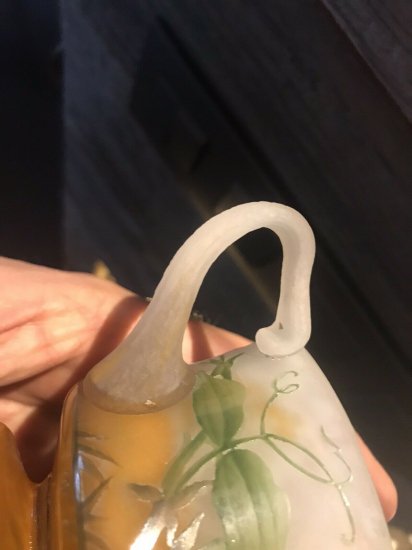 ドームナンシー（ドーム兄弟） スイートピーの花の水差し