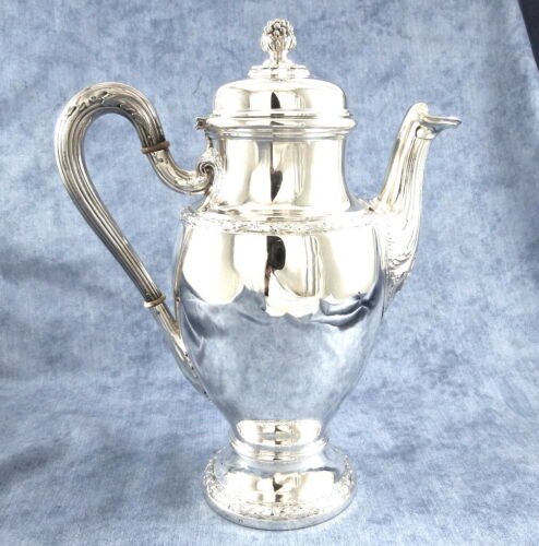 フランス　スターリングシルバー　チョコレートポット