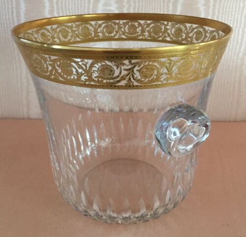 サンルイ　アンティーク　アイスバケット“アザミ”金彩