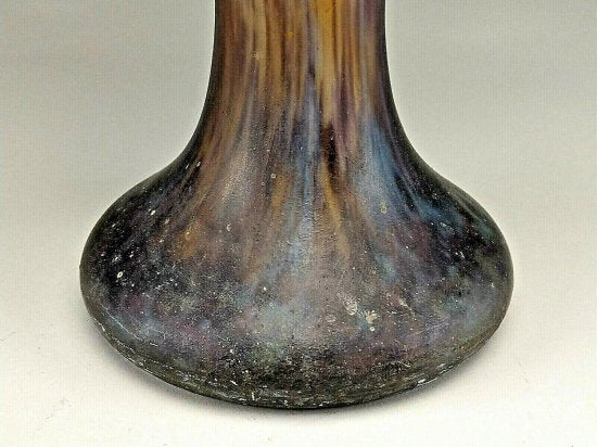 最高峰　ドーム兄弟（ドームナンシー ）アートガラス枯葉の花瓶