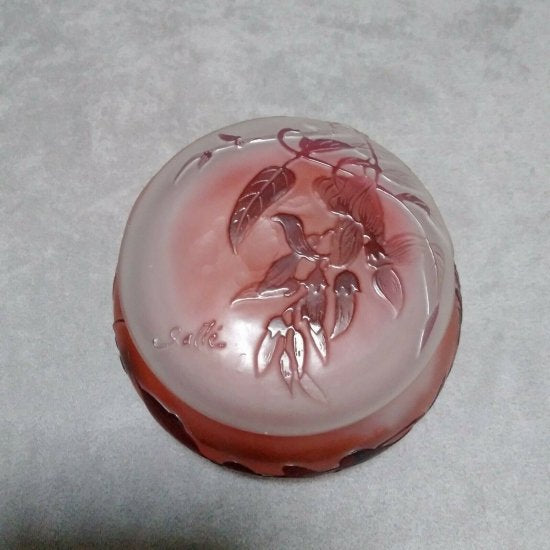 エミールガレ　藤の花の小物入れ（ボンボニエール）