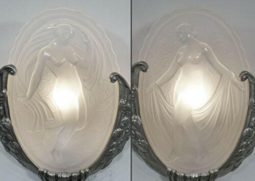 ミューラー兄弟：フランス1930年　アール・デコ様式　ウォールランプ　非常に美しいフランス製