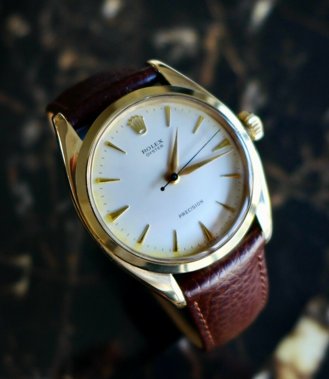 ロレックス ヴィンテージメンズ腕時計1959年製 オイスタープレシジョン ...