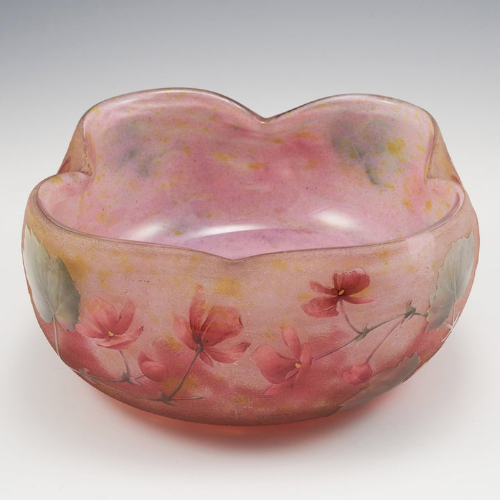 ドーム兄弟（ドームナンシー）ゼラニウムの花の器