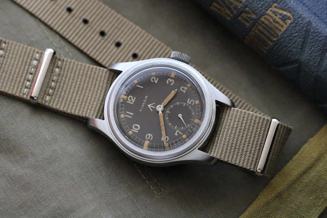 WW2 ティモール ダーティ・ダース ミリタリーウォッチ　軍用腕時計 1945年頃