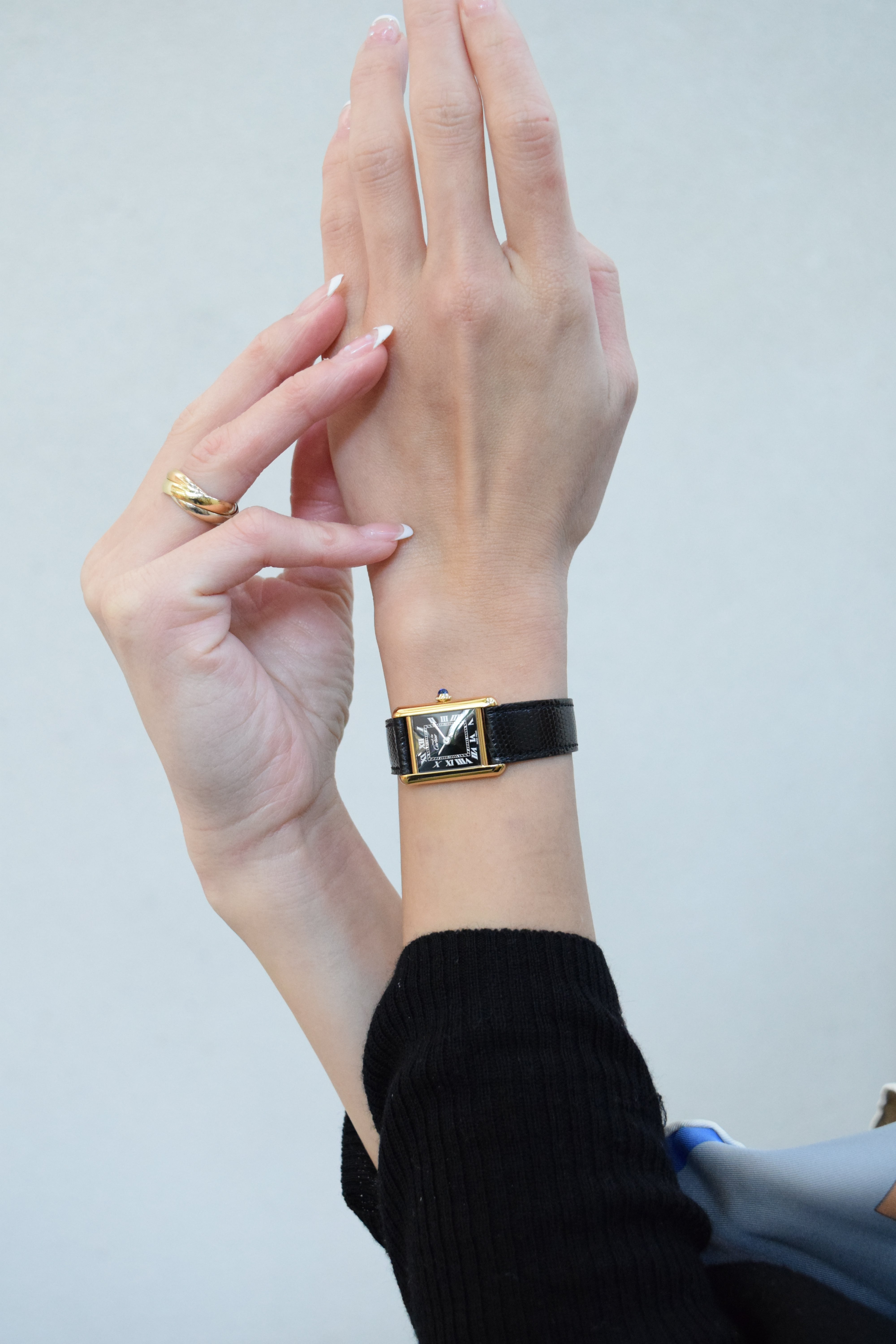 国際永久保証書付き』マスト ドゥ カルティエ タンク レディース