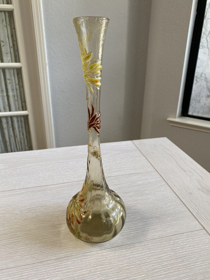 エミールガレ　初期作品　ダリアの花の花瓶