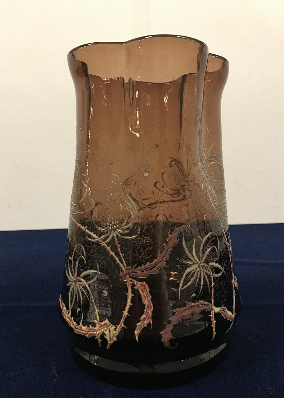 エミールガレ　初期作品　ラシャカキグサの花瓶