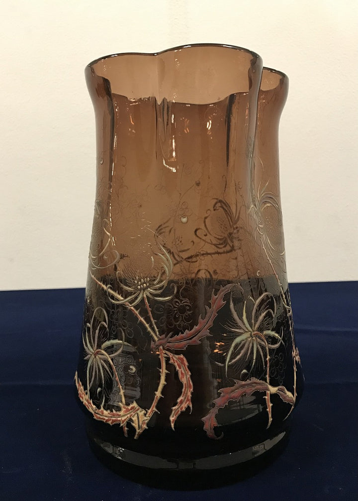 エミールガレ　初期作品　ラシャカキグサの花瓶