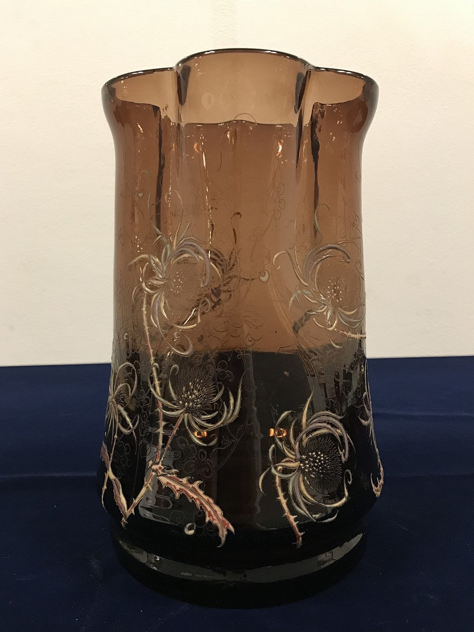 エミールガレ　初期作品　ラシャカキグサの花瓶