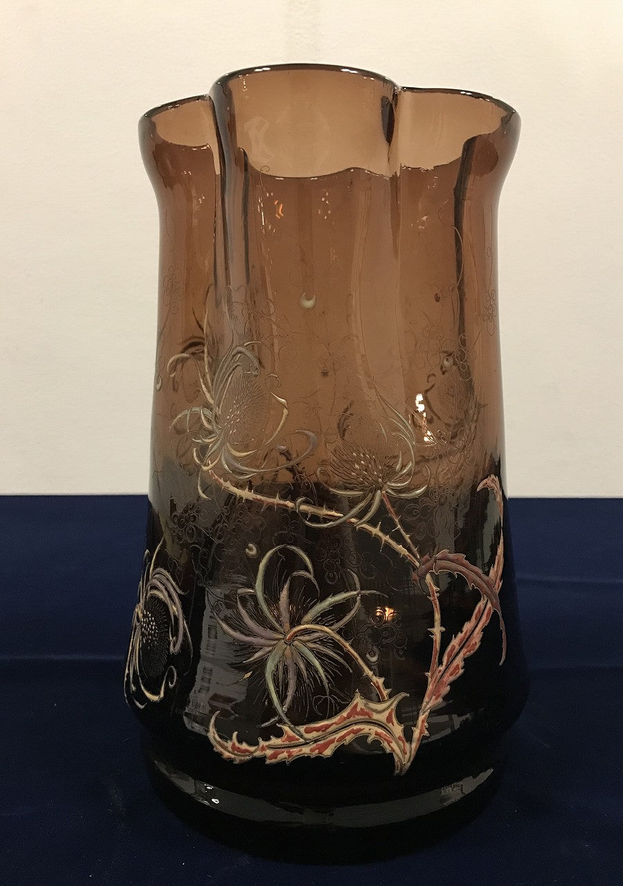 エミールガレ　初期作品　ラシャカキグサの花瓶