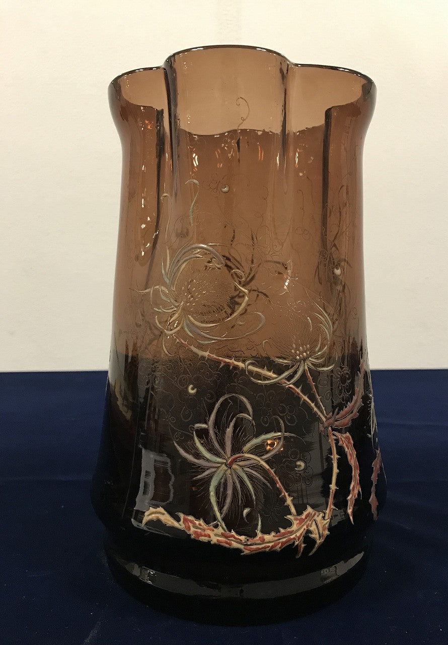 エミールガレ　初期作品　ラシャカキグサの花瓶
