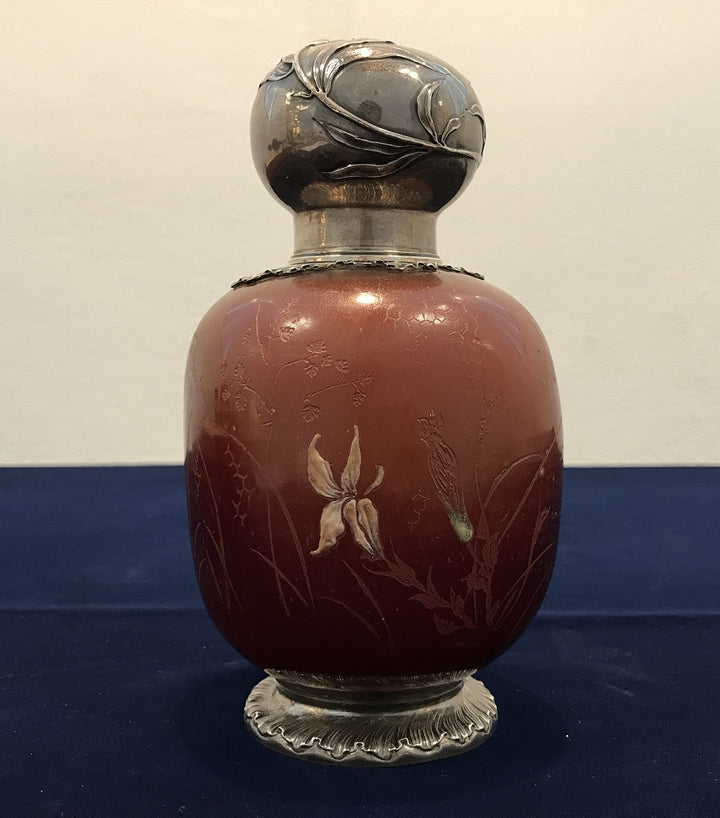 エミールガレ　初期作品　蘭の花の香水瓶