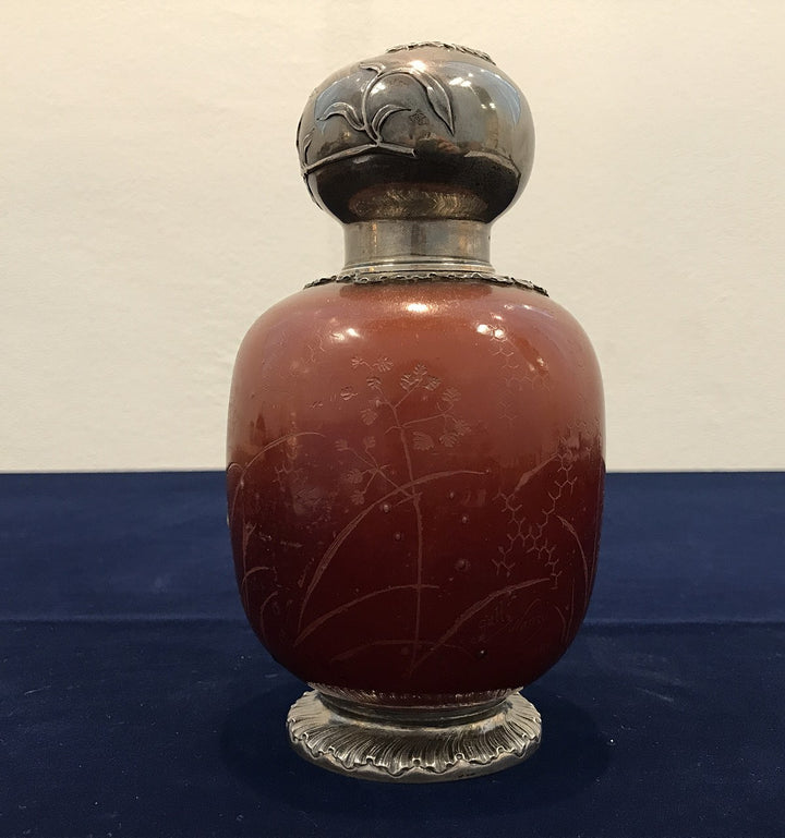 エミールガレ　初期作品　蘭の花の香水瓶