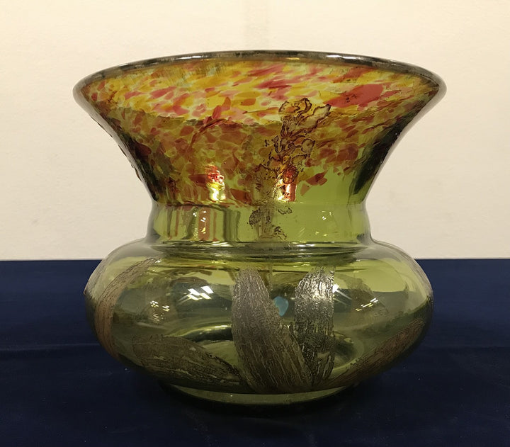 エミールガレ　初期作品　蘭の花の花瓶