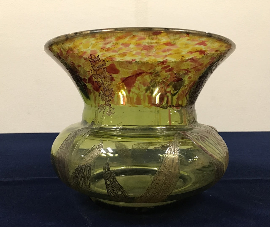 エミールガレ　初期作品　蘭の花の花瓶