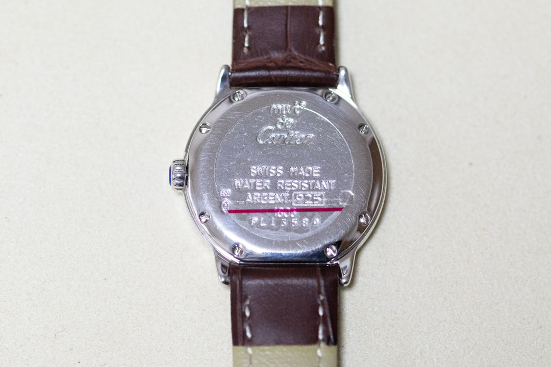 カルティエ　マストロンド　レディースラウンドウォッチ　クオーツモデル