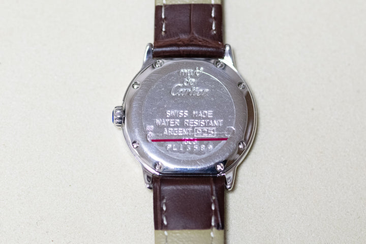 カルティエ　マストロンド　レディースラウンドウォッチ　クオーツモデル