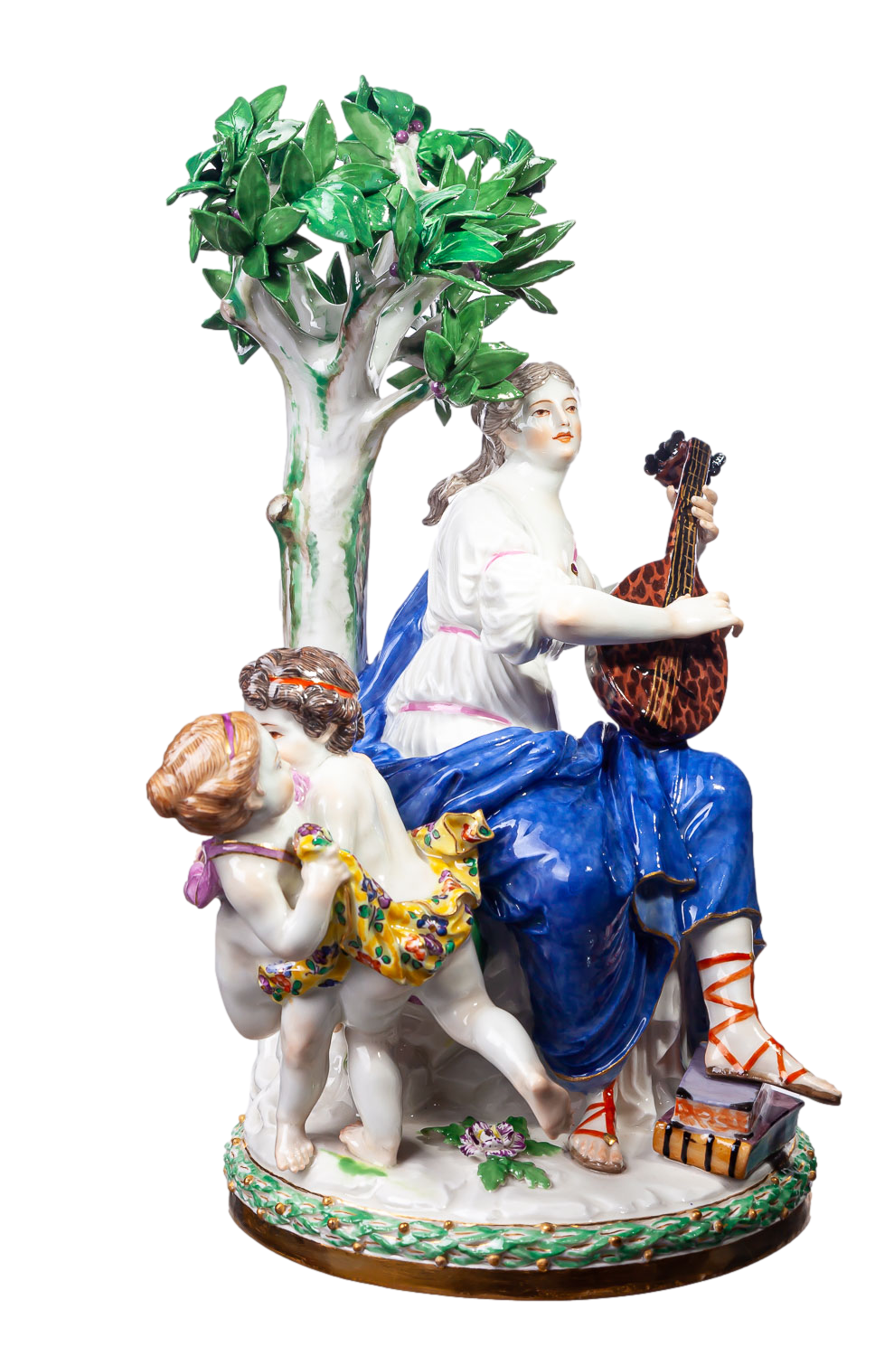 MEISSEN マイセン フィギュア フィギュリン マイセン人形 フィギュリン「火の寓意像」 – アンティークテーブルウェア