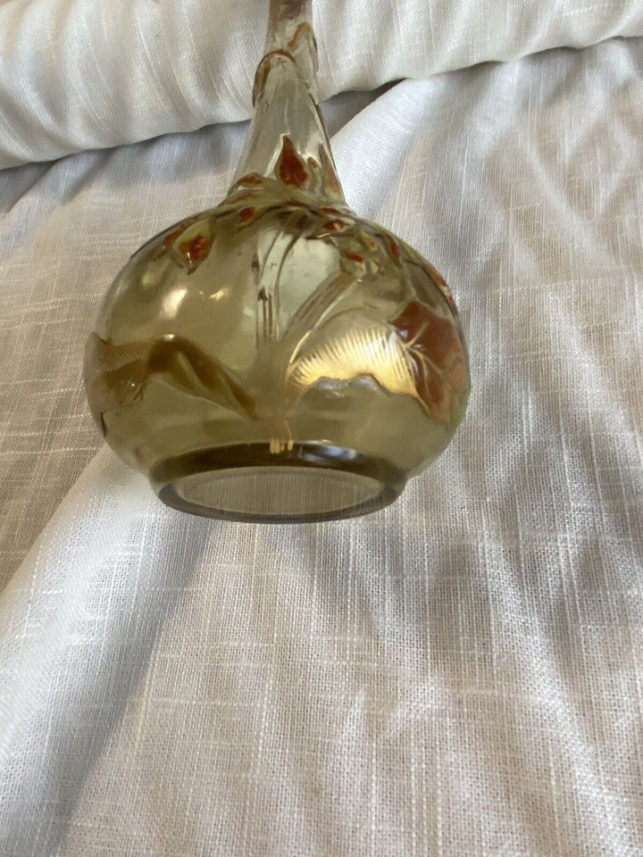 エミールガレ　初期作品　ダリアの花の花瓶