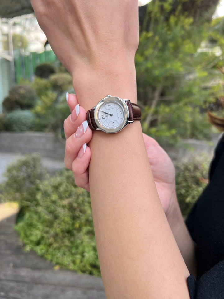 カルティエ　マストロンド　レディースラウンドウォッチ　クオーツモデル