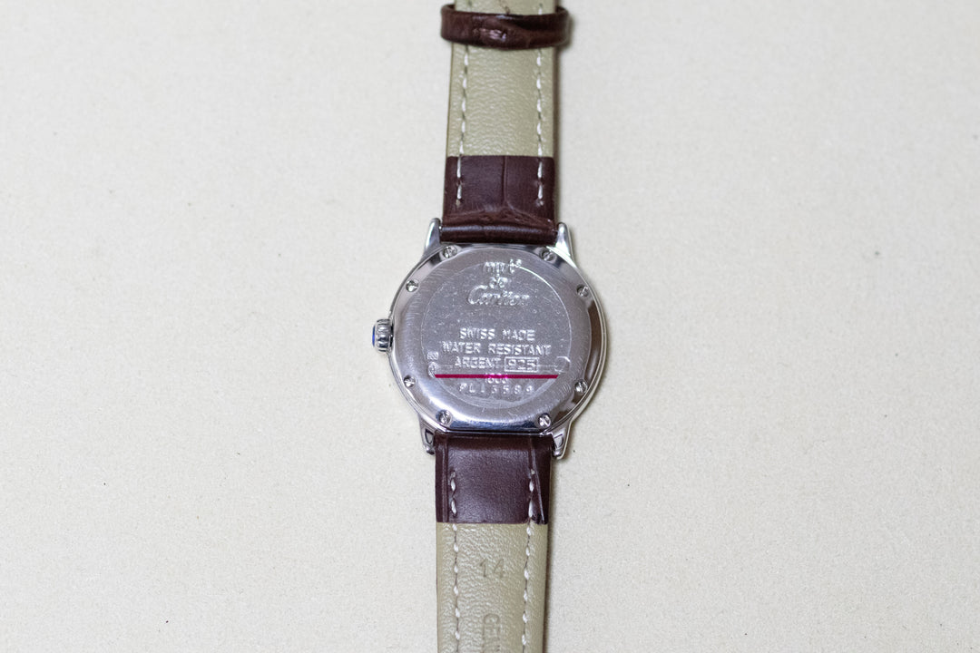 カルティエ　マストロンド　レディースラウンドウォッチ　クオーツモデル