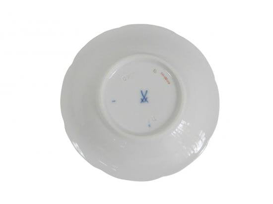 ００１　マイセン　Ｂフォーム １級品 グランツゴールド 小花 コバルト カップ＆ソーサー