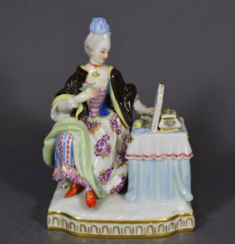 19世紀マイセン人形　貴重　視覚の寓意,1級品