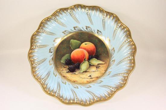 ０６３　コールポート　果物模様　コンポート