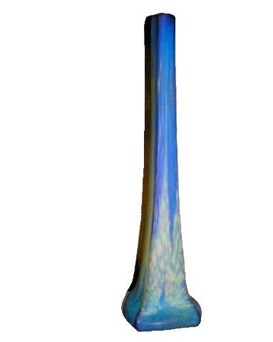０１５　ドーム兄弟　青の大型飾り花瓶