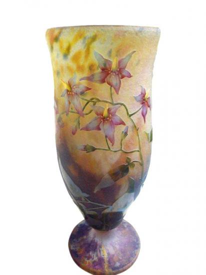 ０２１　ドーム兄弟　茄子の花　花瓶